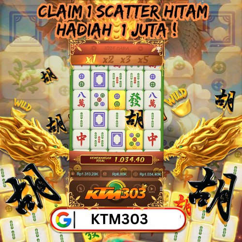 Scatter Hitam Slot Mahjong Ways Gacor Maxwin Ktm303 2024 JP